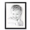 ArtToFrames 21x27" Matted Picture Frame with 17x23" Single Mat Photo Opening Framed in 1.25" Black and 2" Mat (FWM-3926-21x27)